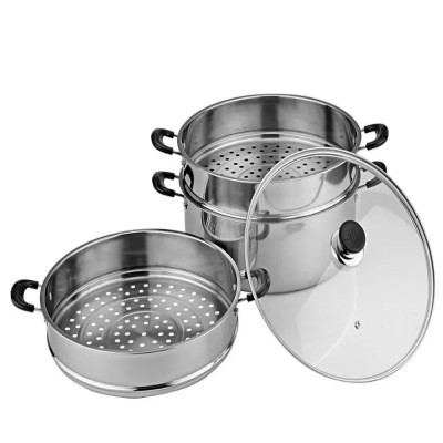 high quality multi function cooking pot stainless steel food steamer pot