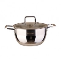 High Quality Smart Design Stainless Steel Boiling Pot Cooking Pot with Steel Handle