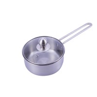 Customized unique aluminium stainless steel cooking pots sauce pan chefline set cookware sizes