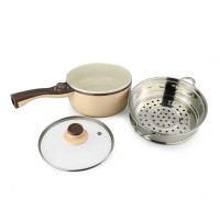 Best selling eco-friendly stainless steel travel hot pot with double layer