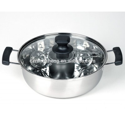 2017 Smart Design Stainless Steel Multi-function Electric Hot pot Cooking Soup pot