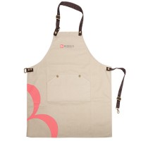 BODEUX Retro and simple adjustable cooking apron waterproof safety cotton kitchen aprons for restaurant coffee shop