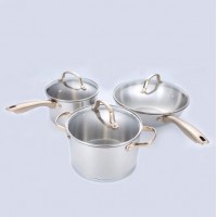 6 piece stainless steel cooker set